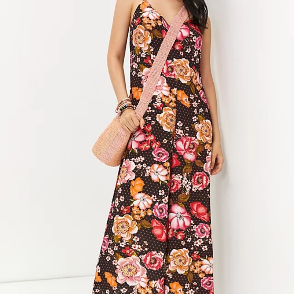 Anthropologie Katchel X Floral Jumpsuit 2